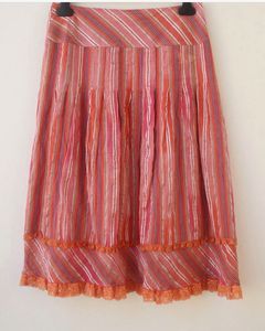 Bohemian midi skirt
