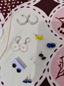 Jewellery Set Collection(23earrings1chain)