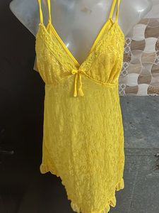 Lace Trim Nightgown