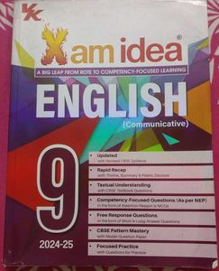 Exam Idea English Communicative Class 9 Book
