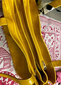 Tote Leather Printed Handbag👜