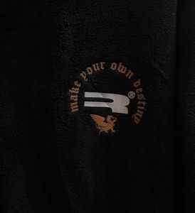 RG Racing Imported Black Fleece Half-Zip Pullover
