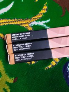 Pack of 3 SUGAR Cosmetics Stroke  Genius Heavy dut