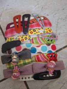 Cute Kids Hair Clips combo
