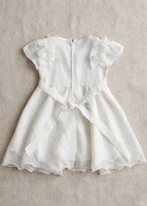 Elegant White Baby Girl Dress