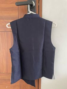 Men's Navy Blue Nehru Jacket