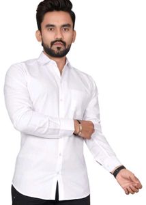 Men's White Dress Shirt