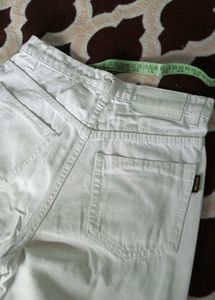 Stylish White Wide Leg Jeans