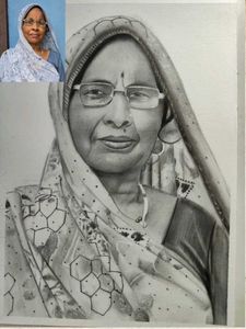 portrait draw realistic work
