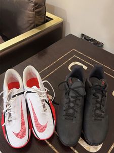 Nike Phantom and black football boots