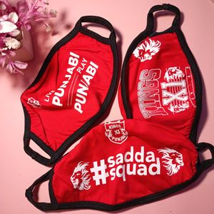 Mask For Punjab Kings Fans Official Merchandise