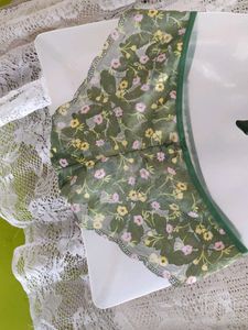 victoria secret Floral Pink Lace Briefs
