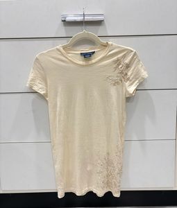 Ralph Lauren Lace Trimmed Tee