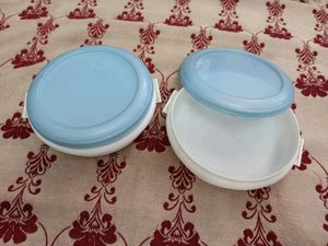 Stackable Round Food Containers (Set of 2)