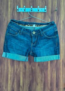 Women's Blue Denim Shorts