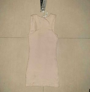 Y2K Sparkly Sequin Embellished Nude Top - Women's