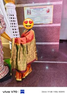 Beautiful pure Silk kanjeevaram Saree