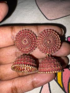 Bohemian Jhumka Earrings