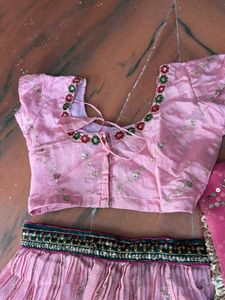 Beautiful Pink Lehenga Choli Set