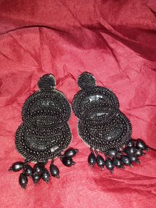 Very Beautiful Black Earrings