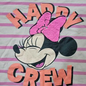 Disney Minnie Mouse "Happy Crew" T-Shirt