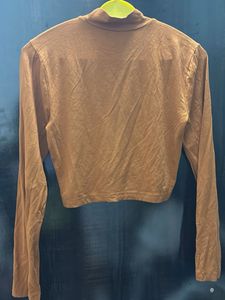 Forever 21 Crop Top - Long Sleeve