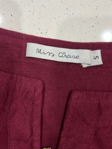 Maroon Casual Dress