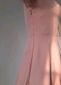 Elegant Pink Puff Sleeve Top