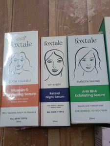 Foxtale skincare combo *9