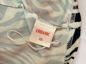 Zebra Print Halter Neck Crop Top