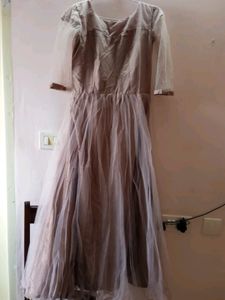 Wedding Dress With Long Shrug