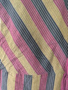 Raw silk kurta set