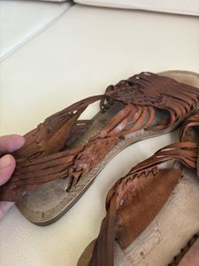 Leather Woven Sandals