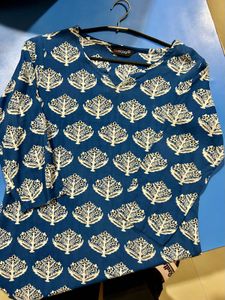 Casual Regular Sleeves Printed Kurta 💙