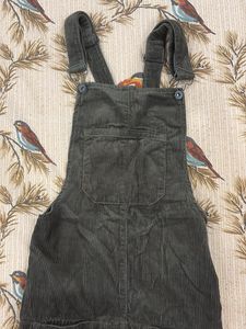 Corduroy Overall Dress