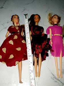 Set of 5 Fashion Dolls