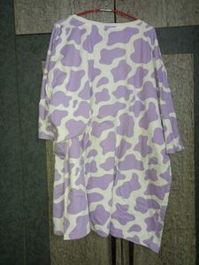 Purple Casual Women Tshirt (Plus size)
