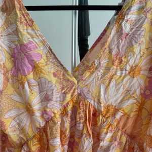 H&amp;M Floral Bohemian Short Dress