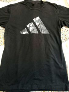 Adidas T-Shirt with Camo Logo