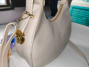 Chic Beige Shoulder Bag