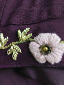 Embroidered Purple Kurta Set