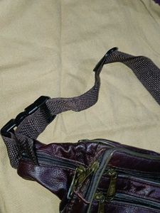 Stylish Leather Waist Bag