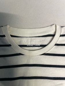 Striped Cap Sleeve Top