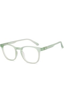 Stylish Matte Green Round frame