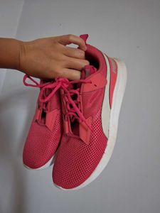 Pink Puma Sneakers