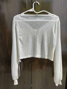 Tied top / shrug