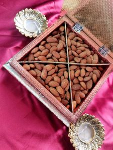 A1 Quality Decorative Dry Fruit Box with Freebie
