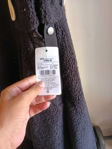 Cozy Black Fleece Hoodie