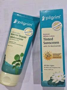 Pilgrim Barrier Moisturizer & Tinted Sunscreen