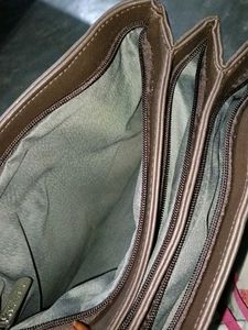Brown Shoulder Handbag
